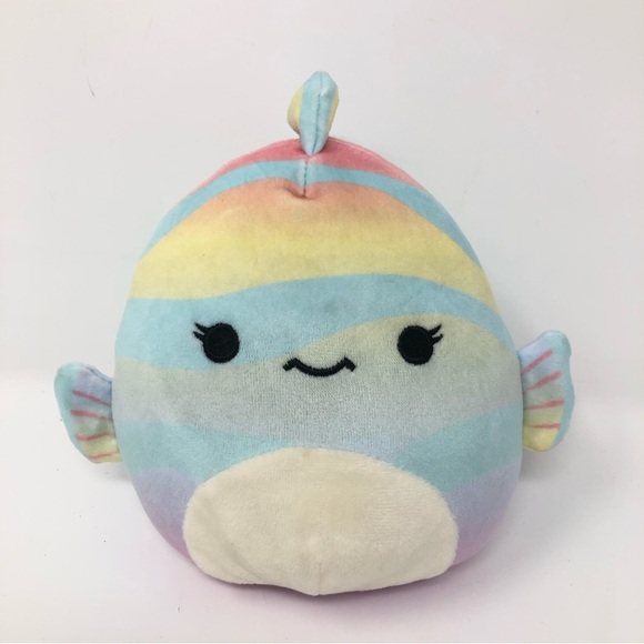 Squishmalllow 5” Fabiola the Rainbow Fish 0174 - Picture 1 of 8